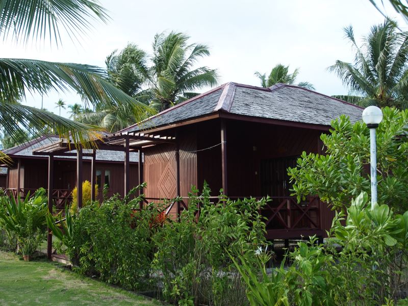 Beach Chalet exterior.