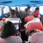 It was a holiday, so the boat was full with locals in their Sunday best going to Tarakan for a day trip