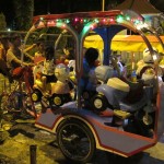 Pedal powered children ride.