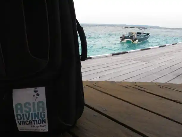 Travelling with dive gear adds its own logistics.