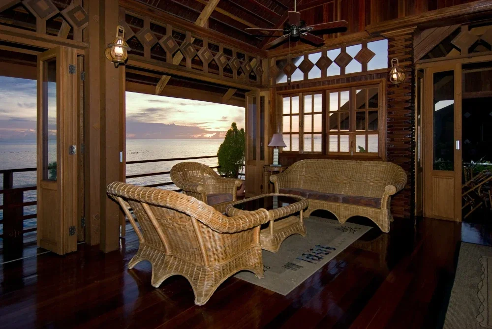 Sea view from the Lana Lounge.