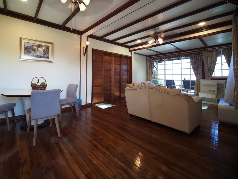 Large communal living area designed for shared relaxation.