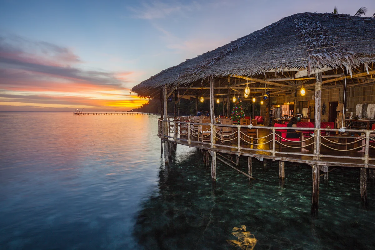 Experience the sunset.