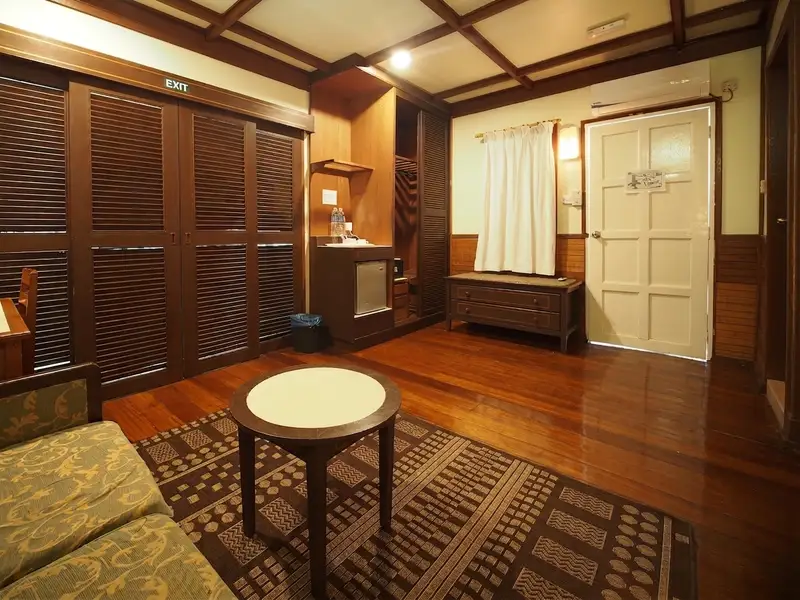 Spacious living space within the signature standalone bungalow.