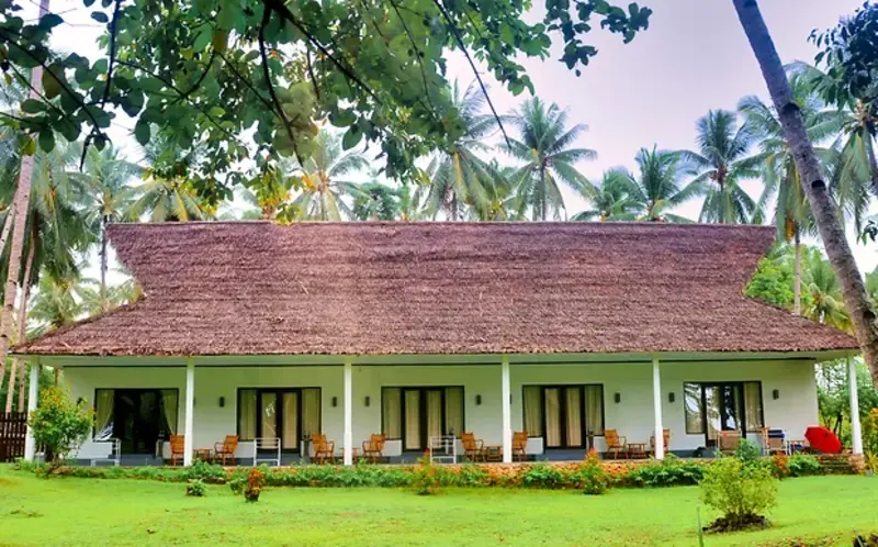 Comfortable garden-facing units designed for divers prioritizing time in Ambon Bay.
