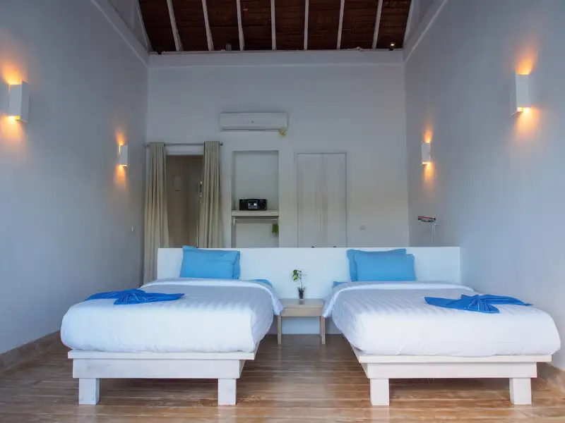 Spacious living space within the Sea View category, crafted from local materials.